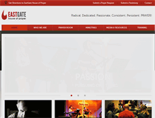 Tablet Screenshot of eastgateprayer.com